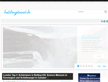 Tablet Screenshot of holidayplanet.de